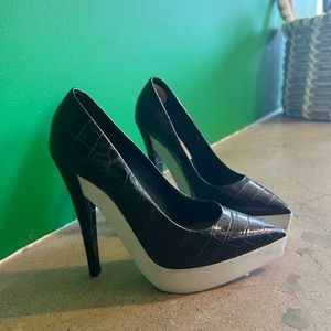 Stella McCartney Heels Platform foam white